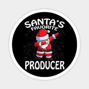 Santas Favorite Producer Christmas Magnet